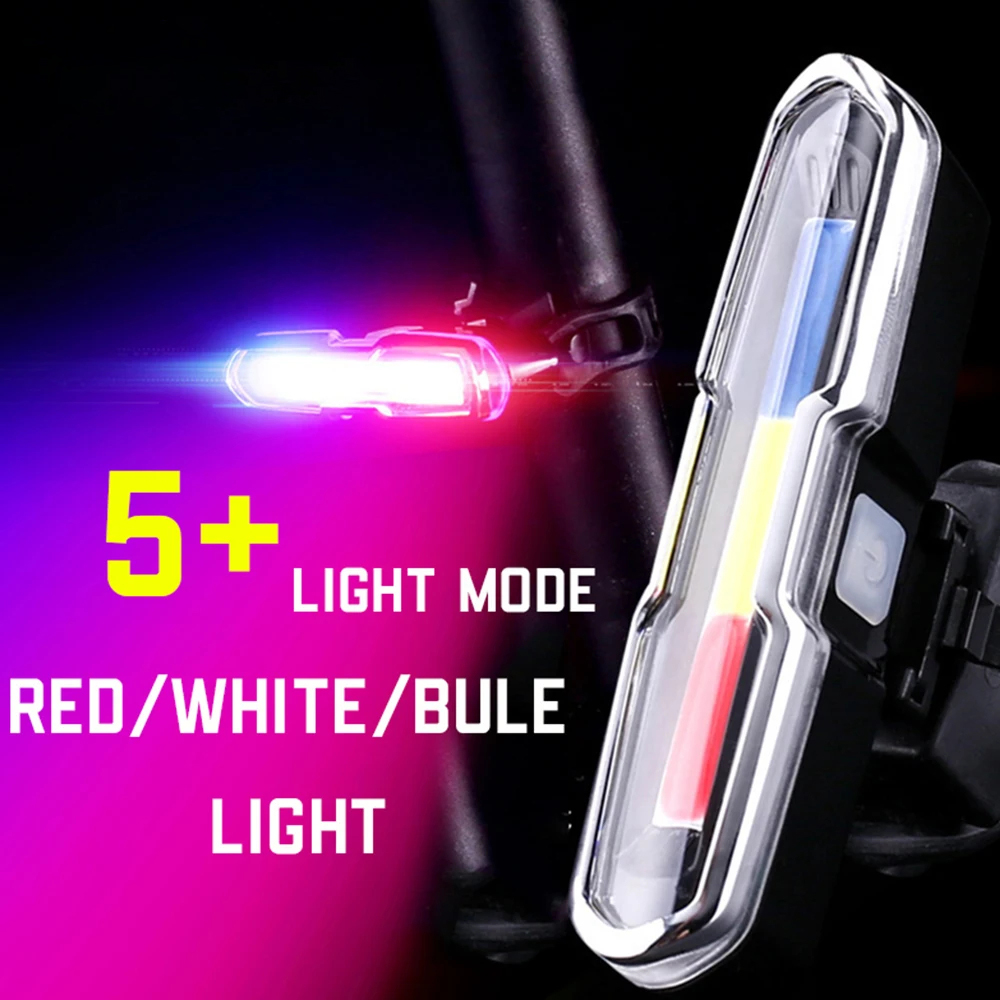 Mountain Biking Blue Mountains - Su Geçirmez USB Şarjlı LED Bisiklet