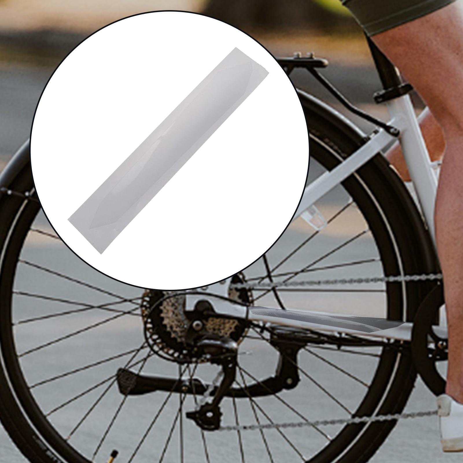 Mountain Biking Quotes - Bisiklet Zinciri Koruma Çıkartmaları Şeffaf Bisiklet