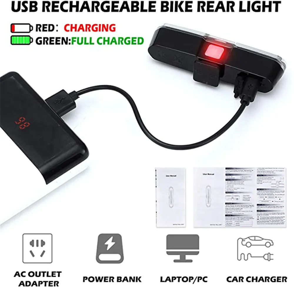 Su Geçirmez USB Şarjlı LED Bis - Mountain Biking Blue Mountains incelemesi ve fiyatı