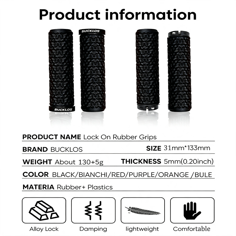 BUCKLOS Yol ve Dağ Bisikleti T - Mtb Grip Lock On incelemesi ve fiyatı