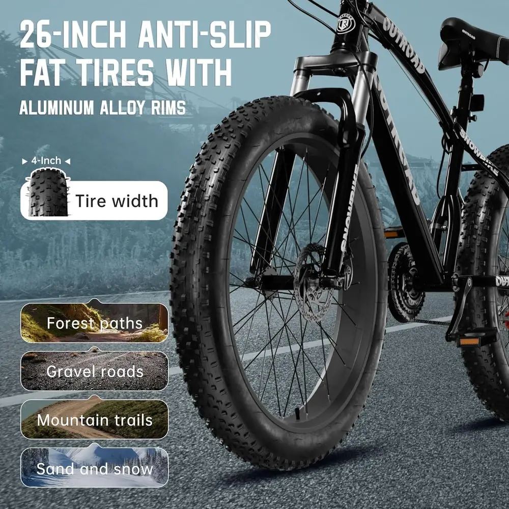 26 İnç 4 İnç Düğmeli Lastikli  - Mountain Biking Blue Mountains incelemesi ve fiyatı