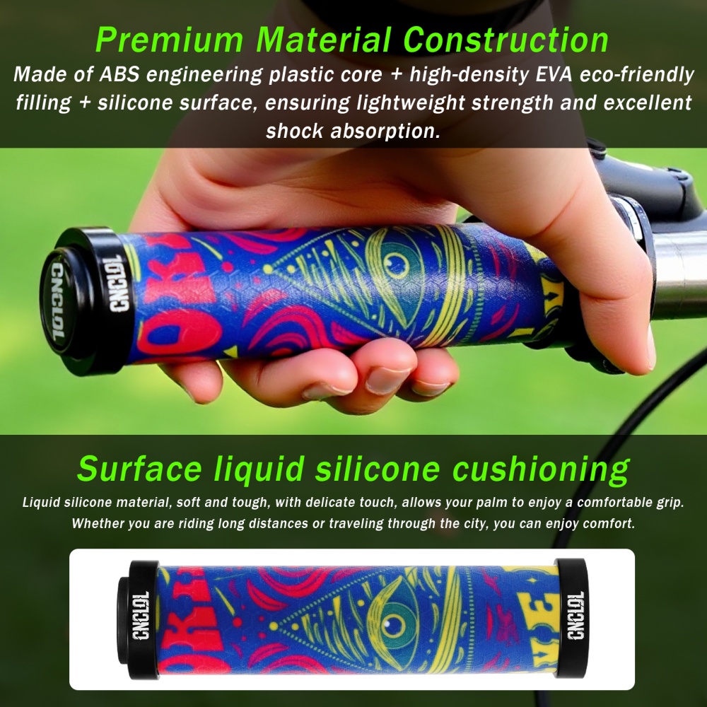CNCLOL 3D Kaymaz Silikon Bisik - Mtb Grip Lock On incelemesi ve fiyatı